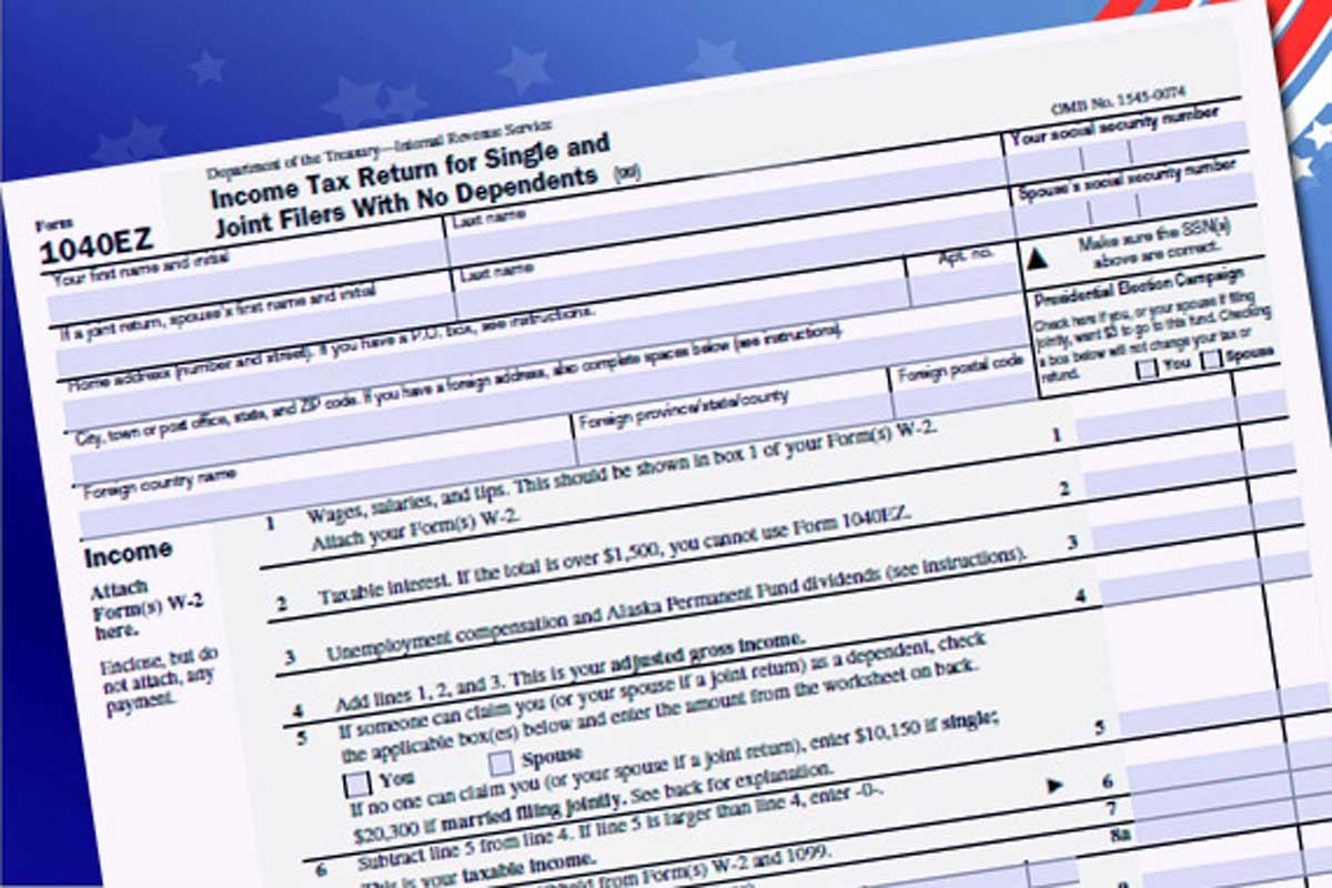 Activity Preparing A 1040 Income Tax Form DIY Homeschooler