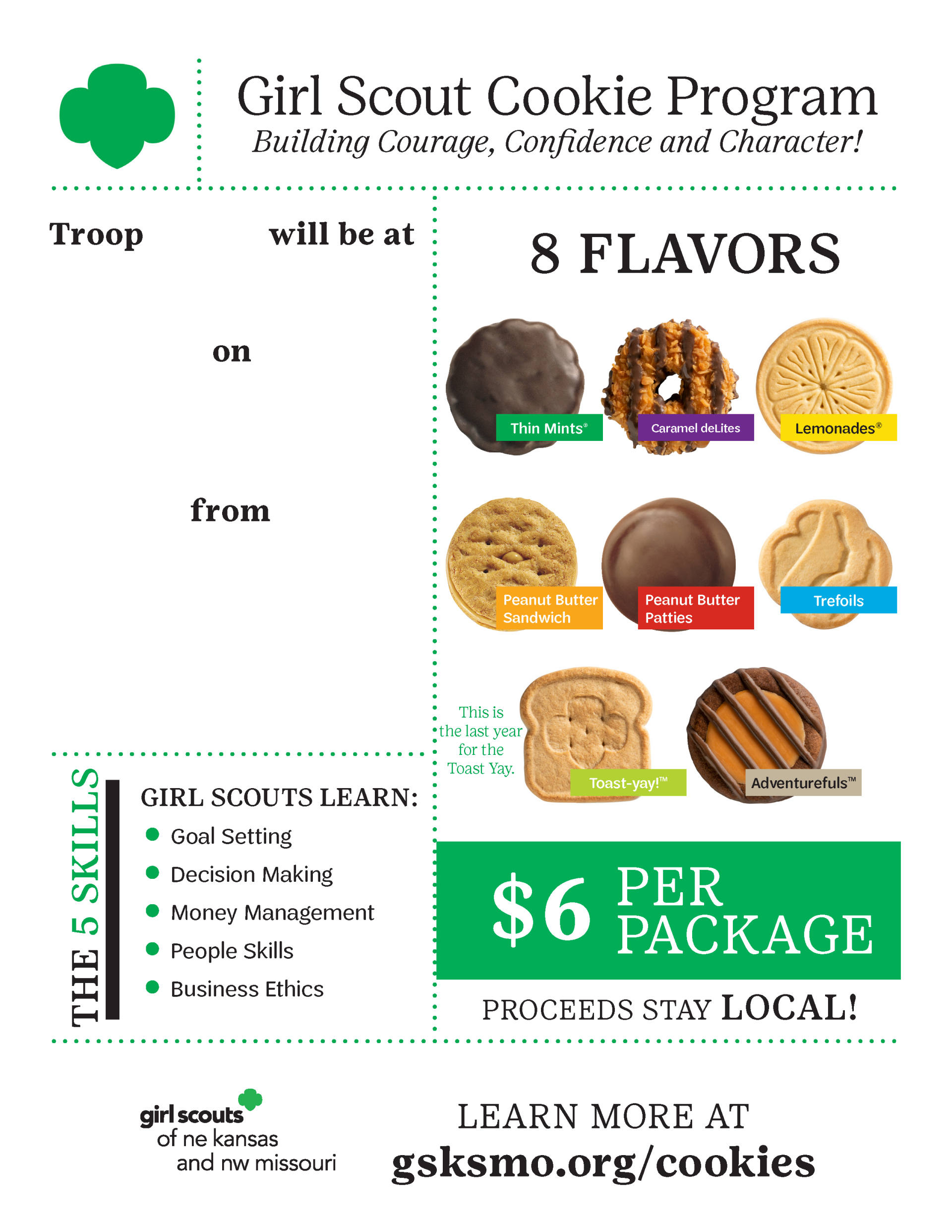 Cookie Resources For Volunteers Girl Scouts