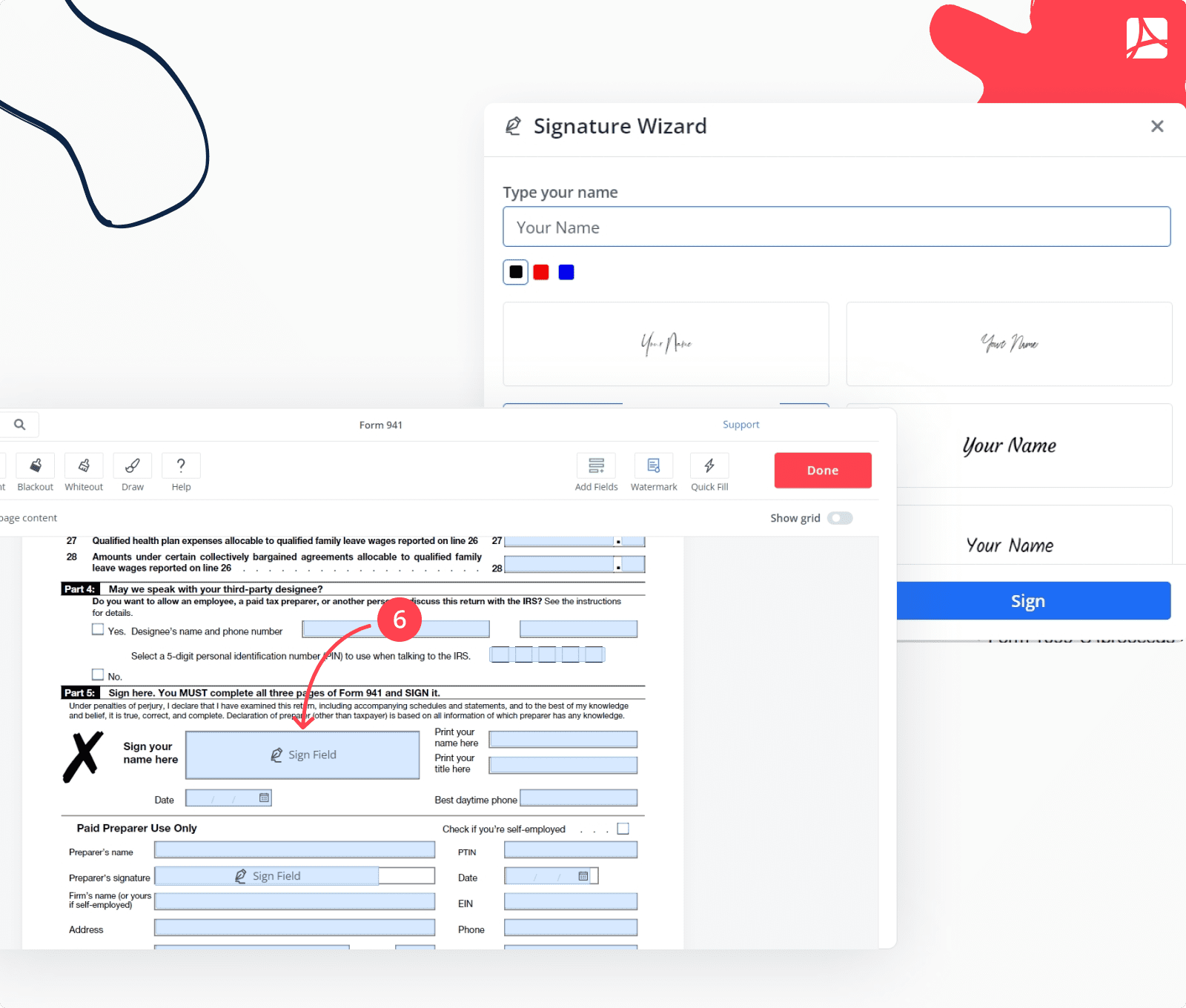 Form 941 Fill Out Form 941 Tax 2024
