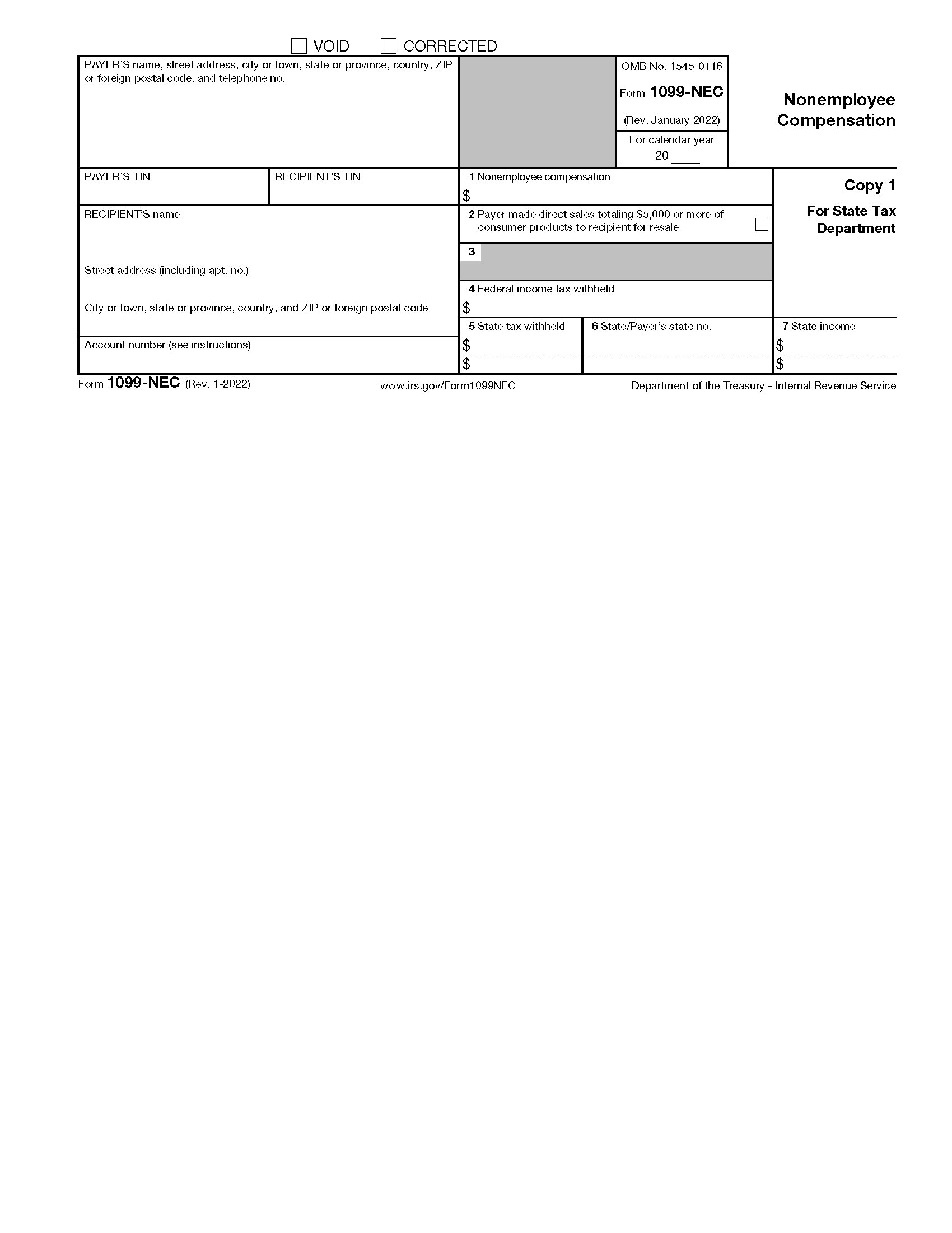 IRS Tax Forms 2025 Printable